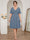 A-Line/Princess V-Neck Short Sleeves Knee-Length Plus Size Bridesmaid Dresses with Ruffles