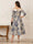 A-Line/Princess Off-the-Shoulder 3/4 Sleeves Tea-Length Mother of the Bride Dresses with Ruffles