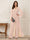 Jumpsuits V Neck Long Sleeves Floor Length Mother of the Bride Dresses with Beading