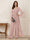Jumpsuits V Neck Long Sleeves Floor Length Mother of the Bride Dresses with Beading