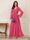Jumpsuits V Neck Long Sleeves Floor Length Mother of the Bride Dresses with Beading