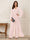 Jumpsuits V Neck Long Sleeves Floor Length Mother of the Bride Dresses with Beading