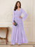 Jumpsuits V Neck Long Sleeves Floor Length Mother of the Bride Dresses with Beading