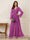 Jumpsuits V Neck Long Sleeves Floor Length Mother of the Bride Dresses with Beading
