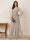 Jumpsuits V Neck Long Sleeves Floor Length Mother of the Bride Dresses with Beading