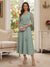 A-Line/Princess V Neck 3/4 Sleeves Ankle Length Mother of the Bride Dresses with Bowknot