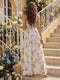 A-Line/Princess One Shoulder Sleeveless Floor-Length Bridesmaid Dresses with Ruched & Split Side