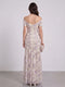 Trumpet/Mermaid Off The Shoulder Short Sleeves Floor-Length Bridesmaid Dresses with Pleats
