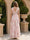 A-Line/Princess V Neck Sleeveless Floor-Length Plus Size Bridesmaid Dresses with Ruched