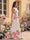 Trumpet/Mermaid V Neck Sleeveless Floor-Length Bridesmaid Dresses with Bowknot