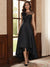 A-Line/Princess Asymmetrical Sleeveless Scoop Mother of the Bride Dresses with 3D Floral