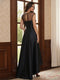 A-Line/Princess Asymmetrical Sleeveless Scoop Mother of the Bride Dresses with 3D Floral