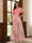 A-Line/Princess V-Neck Short Sleeves Floor-Length Mother of the Bride Dresses with Appliques