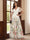 A-Line/Princess V-Neck Short Sleeves Floor-Length Mother of the Bride Dresses with Appliques