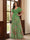 A-Line/Princess V-Neck Short Sleeves Floor-Length Mother of the Bride Dresses with Appliques