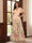 A-Line/Princess V-Neck Short Sleeves Floor-Length Mother of the Bride Dresses with Appliques