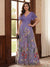 A-Line/Princess V-Neck Short Sleeves Floor-Length Mother of the Bride Dresses with Appliques