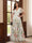 A-Line/Princess V-Neck Short Sleeves Floor-Length Mother of the Bride Dresses with Appliques