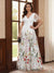 A-Line/Princess V-Neck Short Sleeves Floor-Length Mother of the Bride Dresses with Appliques