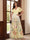 A-Line/Princess V-Neck Short Sleeves Floor-Length Mother of the Bride Dresses with Appliques