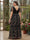 A-Line/Princess V-Neck Short Sleeves Floor-Length Plus Size Mother of the Bride Dresses with Appliques