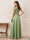 Sheath/Column One-Shoulder Sleeveless  Floor Length Mother of the Bride Dresses with Applique & Bowknot