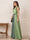 Sheath/Column One-Shoulder Sleeveless  Floor Length Mother of the Bride Dresses with Applique & Bowknot