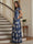 A-Line/Princess V-Neck Short Sleeves Ankle-Length Mother of the Bride Dresses with Belt