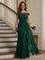 Sheath Column Short Sleeves Crew Neck Floor Length Mother of the Bride Dresses with Beading & Embroidery