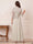 A-Line/Princess 2 Pieces 3/4 Sleeves Boat Neck Ankle Length Mother of the Bride Dresses with Lace