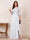 A-Line/Princess Half Sleeves Crew Neck Floor Length Mother of the Bride Dresses with Split Side & Appliques