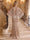 Trumpet/Mermaid Boat Neck 3/4 Sleeves Floor-Length Mother of the Bride Dresses with Applique & Ruched
