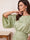 Sheath Column Boat Neck 3/4 Sleeves Floor-Length Mother of the Bride Dresses with Ruched