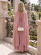 A-Line/Princess Scoop Flutter Sleeves Ankle-Length Mother of the Bride Dresses with Ruched