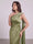 Sheath/Column One Shoulder Sleeveless Floor-Length Bridesmaid Dresses with Ruched