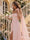 A-Line/Princess Strapless Sleeveless Floor-Length Bridesmaid Dresses with Scarf & Split Side