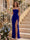 Sheath/Column Strapless Sleeveless Floor-Length Bridesmaid Dresses with Ruched & Split Side
