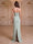 Sheath/Column Sweetheart Strapless Sleeveless Floor-Length Evening Dresses with Bowknot & Beading