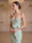 Sheath/Column Sweetheart Strapless Sleeveless Floor-Length Evening Dresses with Bowknot & Beading