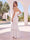 Trumpet/Mermaid Halter Sleeveless Tea-Length Cocktail Dresses With Ruched & Pleated