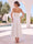 A-Line/Princess Strapless Sleeveless Tea-Length Cocktail Dresses With Ruched
