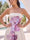 A-Line/Princess Strapless Sleeveless Tea-Length Cocktail Dresses With Ruched