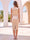 Sheath/Column Square Neck Sleeveless Tea-Length Cocktail Dresses With Bowknot & Rhinestone