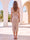 Sheath/Column Off-the-Shoulder Short Sleeves Tea-Length Cocktail Dresses With 3D Floral