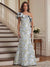 Trumpet/Mermaid One-Shoulder Sleeveless Floor-Length Mother of the Bride Dresses with Ruffles