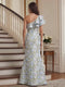 Trumpet/Mermaid One-Shoulder Sleeveless Floor-Length Mother of the Bride Dresses with Ruffles