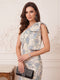 Sheath/Column One-Shoulder Sleeveless Floor-Length Long Mother of the Bride Dresses with Bow