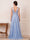 A-Line/Princess V-Neck Sleeveless Floor-Length Mother of the Bride Dresses with 3D Floral & Lace
