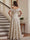 A-Line/Princess One-Shoulder Short Sleeves Floor-Length Mother of the Bride Dresses with Bowknot