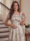 A-Line/Princess One-Shoulder Short Sleeves Floor-Length Mother of the Bride Dresses with Bowknot